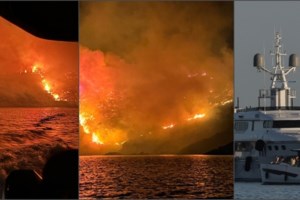 Αγρίνιο: Μεγάλη φωτιά και εκρήξεις σε εργοτάξιο πίσσας - Ενας νεκρός και ένας αγνοούμενος [εικόνες - βίντεο] - εικόνα 7