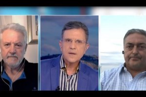 Απίστευτος καβγάς στην tv με Βασιλακόπουλο και αντιεμβολιαστή γιατρό: "Είσαι γελοίος" - "Είσαι άσχετος και αγράμματος"