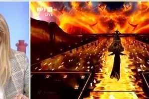 Eurovision 2025: Ποια είναι η "μαυροφορεμένη μάνα" που ήταν μαζί με την Κλαυδία στη σκηνή και εντυπωσίασε [βίντεο] - εικόνα 2