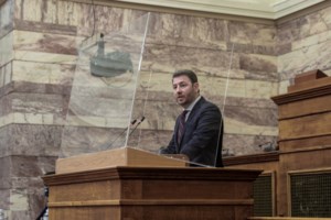 Βενιζέλος: "Το ΚΙΝΑΛ ήταν υποχρεωμένο να υπερψηφίσει την πρόταση δυσπιστίας - Για τις πρόωρες εκλογές θα αποφασίσει ο Μητσοτάκης"