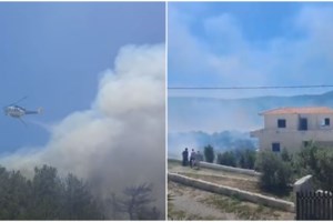 Λέσβος: Φωτιά ξέσπασε στην Άγρα - Επιχειρούν 8 οχήματα με 20 πυροσβέστες