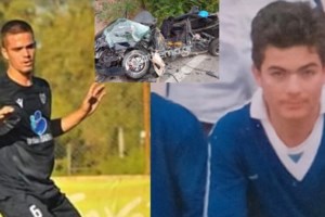 Έκλαψε όλη η Ερέτρια στην κηδεία του 20χρονου Γιάννη που σκοτώθηκε σε τροχαίο- Οι φίλοι του κουβάλησαν το φέρετρό του - εικόνα 4