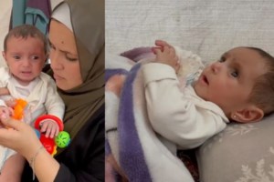 Στην Ιταλία για επέμβαση τo μοναδικό από τα 10 παιδιά της Παλαιστίνιας γιατρού που σώθηκε από τους βομβαρδισμούς - εικόνα 3