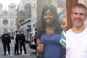 Γαλλία: Θρήνος για τα τρία θύματα στη Νίκαια - Λουλούδια και κεριά έξω από την εκκλησία [εικόνες] - εικόνα 6