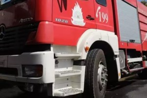 Φωτιά στον Ασπρόπυργο, κοντά σε χωματερή - Ισχυροί άνεμοι στην περιοχή