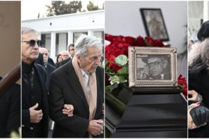 Βασίλης Βασιλικός: Με το αγαπημένο καπέλο του κηδεύτηκε ο σπουδαίος συγγραφέας [εικόνες] - εικόνα 7