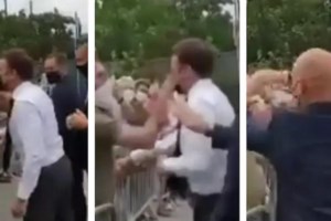 Μακρόν για το χαστούκι που δέχτηκε: "Μεμονωμένο περιστατικό"