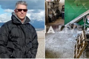 Μακελειό στην Ανδραβίδα: Στα δικαστήρια ο δράστης - Με κουκούλα, μάσκα και σκυμμένο κεφάλι [Εικόνες, βίντεο] - εικόνα 3