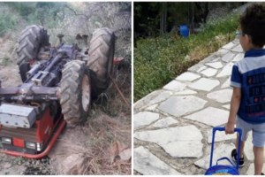 Τραγικός θάνατος στην Έδεσσα: Άνδρας καταπλακώθηκε από το τρακτέρ του