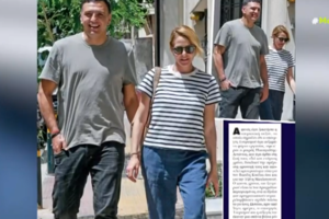 Τζένη Μπαλατσινού: Σε fashion show με σιθρού μάξι αέρινο φόρεμα στο μπλε της θάλασσας - εικόνα 11