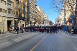 Θεσσαλονίκη: Συλλήψεις και προσαγωγές μετά τα επεισόδια στην πορεία των φοιτητών - εικόνα 2