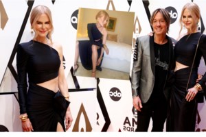 Νικόλ Κίντμαν: Οπτασία στα λευκά με θεϊκό σατέν φόρεμα Chanel - Οι λεπτομέρειες με τους μαύρους φιόγκους