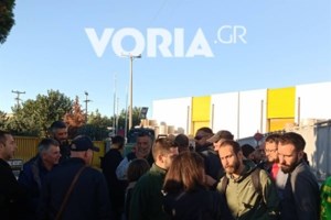 Θεσσαλονίκη: Ένταση και τρεις συλλήψεις στη "Μαλαματίνα" - Εργαζόμενοι εμποδίστηκαν από τους απεργούς [βίντεο]
