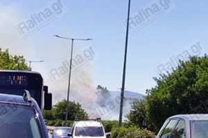 Φωτιά στη Ραφήνα: Κλείνει το λιμάνι της πόλης, κανονικά λειτουργεί το αεροδρόμιο "Ελ. Βενιζέλος" - εικόνα 2