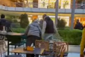 Θεσσαλονίκη: Οπαδικά κίνητρα "βλέπει" η ΕΛΑΣ πίσω από την άγρια συμπλοκή στο εμπορικό κέντρο