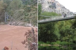 Hellenic Train: Αναστολή λεωφορειακών συνδέσεων εξαιτίας της υπερχείλισης του Πηνειού