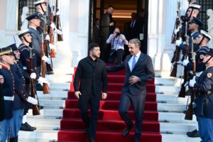 Η αυθημερόν επίσκεψη Ζελένσκι στην Αθήνα: Αμεση ενεργοποίηση του Κάθετου Διαδρόμου Ελλάδας - Ουκρανίας - εικόνα 5