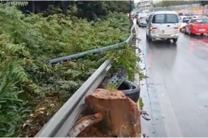 Ιόνια Οδός: 13 τραυματίες από εκτροπή λεωφορείου του Πολεμικού Ναυτικού με 25 επιβάτες