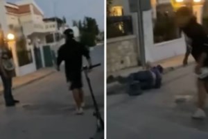 Εξάρχεια: Βίντεο ντοκουμέντο - Άγρια επίθεση 37χρονου σε ηλικιωμένη - Την έριξε κάτω και την κλωτσούσε στο πρόσωπο