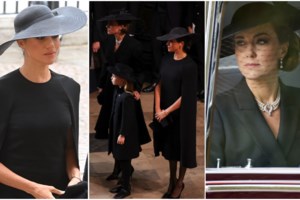 Εμβληματικές και στιλάτες ακόμα και στο πένθος: H Κέιτ στο δρόμο που χάραξαν η Τζάκι Κένεντι και η Νταϊάνα - εικόνα 18