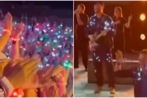 Ανεκτίμητο: Κωφός νιώθει και απολαμβάνει για πρώτη φορά στη ζωή του συναυλία στους Coldplay στο ΟΑΚΑ [βίντεο]