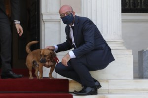 Στην Ακρόπολη ο Σαρλ Μισέλ: "Η ελευθερία και η δημοκρατία 25 αιώνες μετά τον Σωκράτη στο επίκεντρο του έργου μας" - εικόνα 3