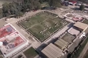 Βεργίνα: Εντυπωσιακές εικόνες της τοιχογραφίας με το κυνήγι στον Τάφο του Φιλίππου Β - Αριστούργημα της κλασικής αρχαιότητας