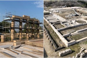 "Παρθενώνας της Μακεδονίας": Πώς αναστηλώθηκε το επιβλητικό ανάκτορο του Φιλίππου Β' - Αύριο τα εγκαίνια [εικόνες]