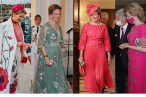 H βασίλισσα Ματθίλδη του Βελγίου με total red look -Τα αξεσουάρ που έδωσαν royal touch στην εμφάνισή της - εικόνα 4