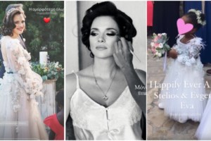 To δροσερό pajama look της Βίκυς Σταυροπούλου: Το εμπριμέ σύνολο που συνδύασε ιδανικά με μαύρα mules - εικόνα 4