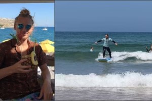 Τραγωδία στη Ρόδο: Οι τελευταίες ανέμελες στιγμές του 26χρονου λίγο πριν σκοτωθεί από κεραυνό ενώ έκανε SUP [Βίντεο] - εικόνα 7