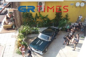 Ο Αντόνιο Μπαντέρας στην τοποθεσία Thessaloniki: Πρώτη ανάρτηση στα social media - "Ησυχία στο πλατό!" - εικόνα 2