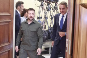 Μητσοτάκης σε Ζελένσκι: Δεν θα ανεχτούμε καμία επαναχάραξη συνόρων με χρήση στρατιωτικής βίας [βίντεο]