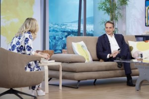 Mητσοτάκης στην Βild: Δεν γίνεται μεταναστευτική πολιτική χωρίς τείχη και φράχτες - εικόνα 4