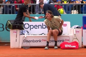 "Αέρας" ο Στέφανος Τσιτσιπάς, 2-0 τον Ντιμιτρόφ - Προκρίθηκε στην 8άδα του τουρνουά Masters της Μαδρίτης