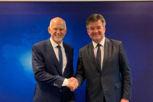 Συνάντηση Παπανδρέου - Σάντσεθ στη Μαδρίτη: Αλλαγή σκυτάλης στη Σοσιαλιστική Διεθνή - εικόνα 2