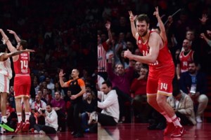 Ολυμπιακός-Παρτιζάν 82-70: Πάρτι γενεθλίων στο ΣΕΦ και ντεμπούτο Σέιμπεν Λι - εικόνα 2