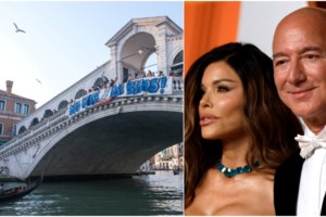 Τζεφ Μπέζος - Λόρεν Σάντσεζ: Έφθασαν στη Βενετία - Αρχίζει το  μαραθώνιο πάρτι για τον "γάμο του αιώνα" [Εικόνες] - εικόνα 9