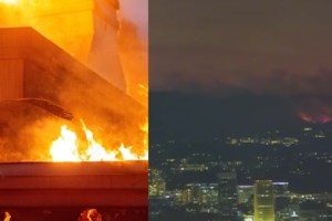 Λος Άντζελες: Συγκλονιστικές εικόνες από δορυφόρο δείχνουν την καταστροφή [βίντεο] - εικόνα 2