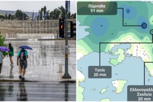 Θεσσαλονίκη: Ισχυρή βροχόπτωση στη Θεσσαλονίκη: Δεκάδες κλήσεις για άντληση υδάτων