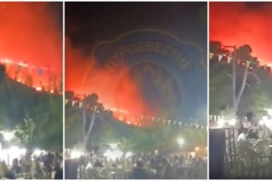 Άφωνους άφησε τους πάντες ο ιερέας για το πανηγύρι στη Ζάκυνθο την ώρα της φωτιάς - "Θα το αφήνατε στη μέση; Δεν καήκαμε"