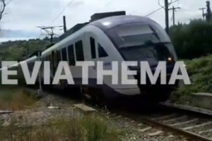 Οινόη: Ακινητοποιήθηκε αμαξοστοιχία λόγω ηλεκτρικής βλάβης - Απεγκλωβίστηκαν 51 επιβάτες