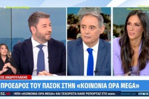 Ανδρουλάκης: Επιβράβευση είναι να με σταματούν στο δρόμο για τις πολιτικές που προτείνω και όχι για τα παπούτσια που φοράω