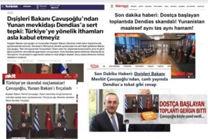 "Σοκαρισμένα" τα τουρκικά ΜΜΕ από τον Δένδια: "Ήρθε για συνομιλίες και έκανε καυγά"