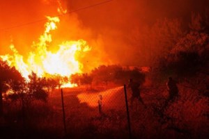 Φωτιά στην Αλεξανδρούπολη: Χωρίς ηλεκτρικό ρεύμα η Σαμοθράκη