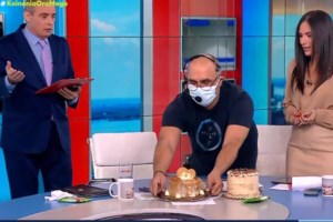 Ο Ιορδάνης Χασαπόπουλος απάντησε στον αέρα αν είναι έγκυος η Ανθή Βούλγαρη