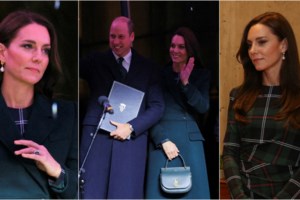 Η "οικολογική" εμφάνιση της πριγκίπισσας Κέιτ: Το δανεικό πράσινο φόρεμα και το εκθαμβωτικό τσόκερ της Νταϊάνα [Εικόνα] - εικόνα 4