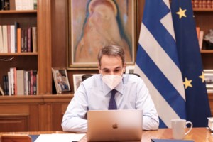 "Τηλεκπαίδευση" για τον Μητσοτάκη με μαθητές δημοτικού: Τα σχολεία θα είναι τα πρώτα που θα ανοίξουν - Λίγη υπομονή - εικόνα 6