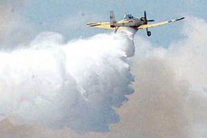 Φωτιά σε οικόπεδα στην Παλλήνη - Επί τόπου 15 πυροσβέστες