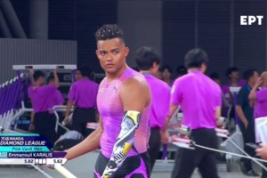 Εμμανουήλ Καραλής: Πρώτα μετάλλιο και μετά νοσοκομείο- Βίντεο μέσα από το ασθενοφόρο - εικόνα 2